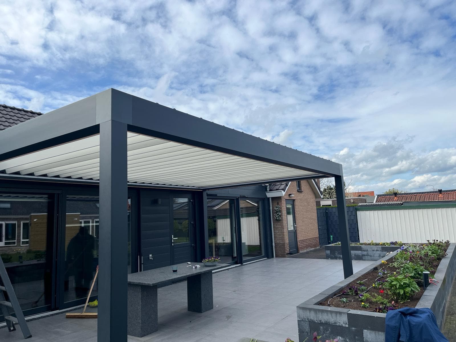 Pergola met LED